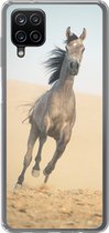 Coque Samsung Galaxy A12 - Cheval - Sable - Désert - Siliconen