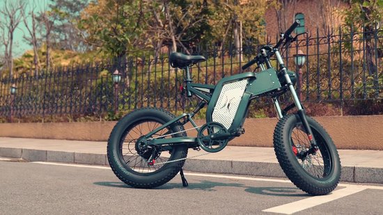 Fatbike électrique Space Grey - Vélo électrique - 20 pouces - 2000W -  Batterie 30Ah -... | bol