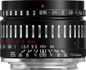 TT Artisan - Cameralens - APS-C 35mm F/0.95 voor Fuji X-vatting, zwart