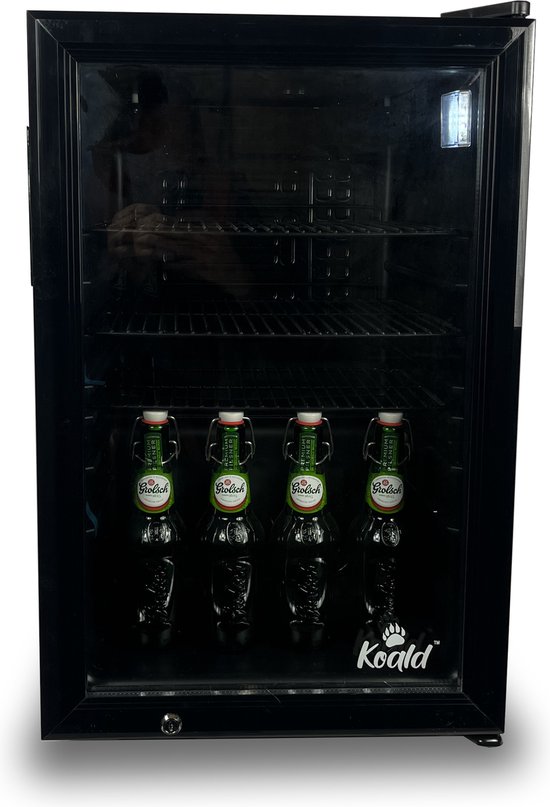 Koelkast: Display koelkast - 68 Liter - Glasdeur - Compressor - barkoeling, van het merk Merkloos