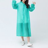 WiseGoods Luxe Femme/Homme - Combinaison de pluie - Poncho de pluie - Veste de pluie - Vêtements de pluie - Vêtements d'hiver - Vêtements Plein air Vert