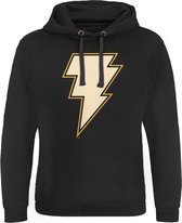 DC Comics Black Adam Hoodie/trui -2XL- Lightning Logo Zwart