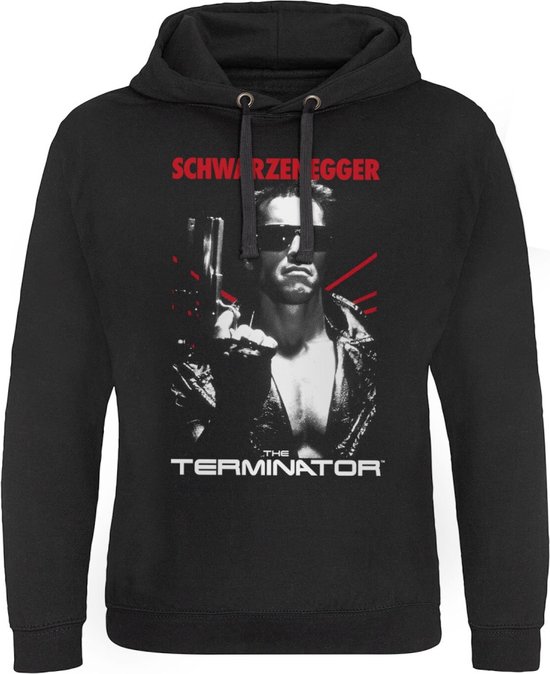 The Terminator Hoodie/trui -L- Poster Zwart