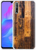 Huawei P Smart S Hoesje Special Wood Designed by Cazy