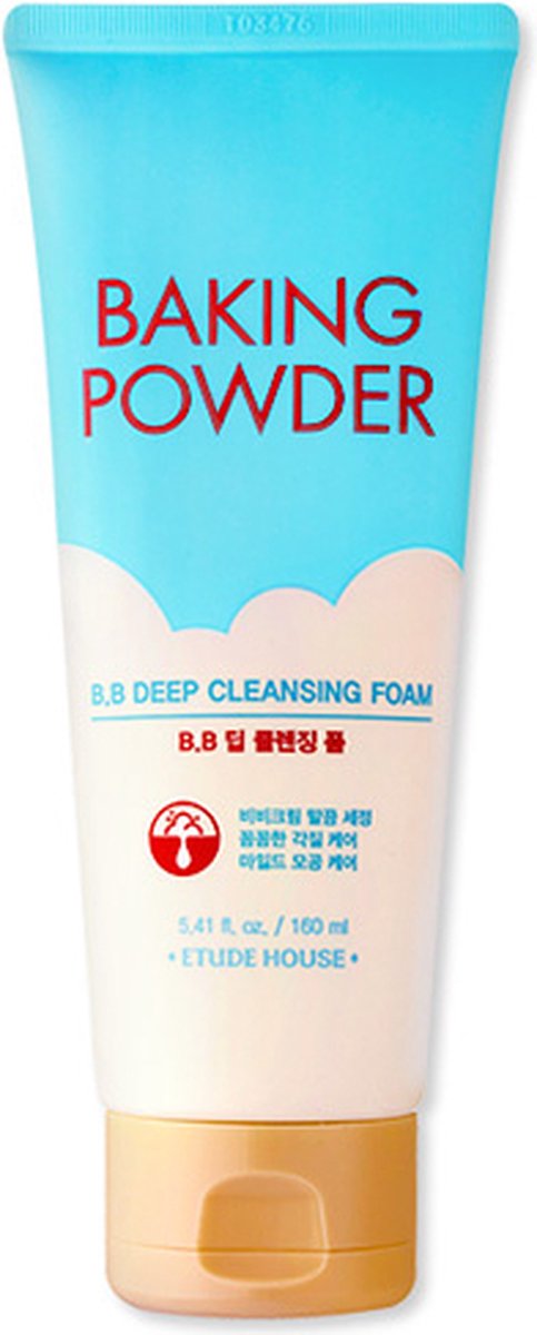 Etude House B.B Deep Cleansing Foam 160 mL -Gezichtsreiniger en scrub in één - Korean Skincare