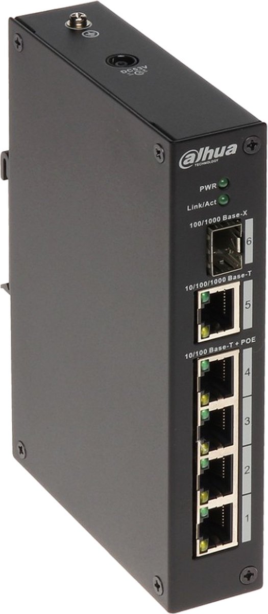 Dahua PFS3106-4P-60 Gigabit PoE Switch