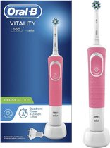 Oral-B Vitality 100 Roze CrossAction - Elektrische Tandenborstel - Powered By Braun