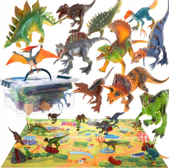 actie Opgewonden zijn democratische Partij Fidgy - Dinosaurus Speelgoed Set Mega XXL - 24 Delig - Dinosaurus Speelmat  | bol.com