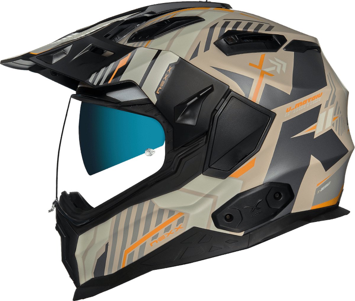 Nexx X.Wed2 Wild Country Sand Gy Matt XL - Maat XL - Helm