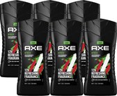 Axe Showergel Africa Energy Boost - Douchegel - 6 x 250 ml Voordeelverpakking