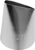 BrandNewCake® Spuitmondjes Bloemblaadje #127D - RVS Spuitmondje - Garneerspuit - Taartdecoratie - Taartversiering