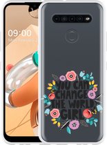 LG K41S Hoesje Girly - Designed by Cazy