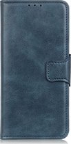 Mobigear Telefoonhoesje geschikt voor Sony Xperia 5 IV Hoesje | Mobigear Classy Bookcase Portemonnee | Pasjeshouder voor 2 Pasjes | Telefoonhoesje voor Pinpas / OV Kaart / Rijbewijs - Blauw