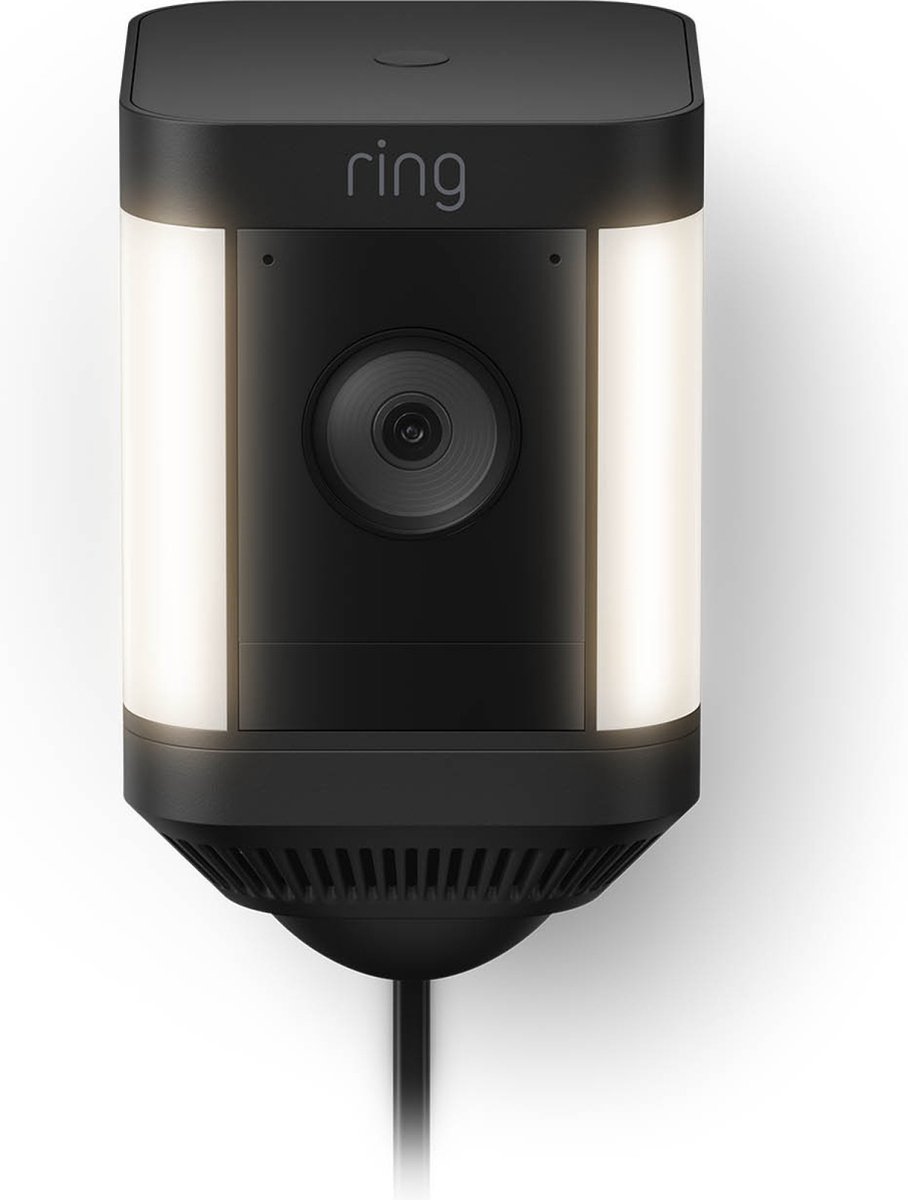 Ring Caméra Spotlight Plus sans fil (Spotlight Cam Plus Battery), Caméra  surveillance extérieure avec wifi, 1080p vidéo HD, audio bidirectionnel,  projecteurs LED