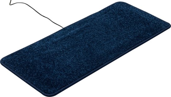 Foto: Heatek infrarood verwarming 90x40cm marine blue warme voeten mat voeten verwarming verwarmingsmat