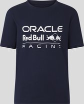 Red Bull Racing Logo Kids T-shirt Blauw 2023 M (140-146) - Max Verstappen - Sergio Perez - Oracle