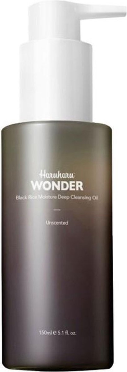 Haruharu WONDER Black Rice Moisture Deep Cleansing Oil Makeup Remover 150 Ml