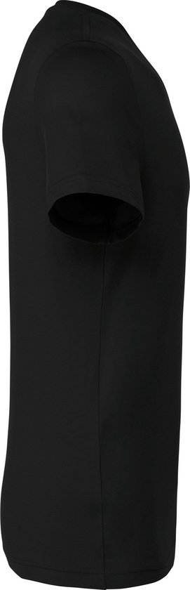 T-shirt Zwart à col V marque Kariban taille S