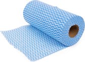 Benson 50x Reinigingsdoekjes / schoonmaakdoekjes op rol - Blauw