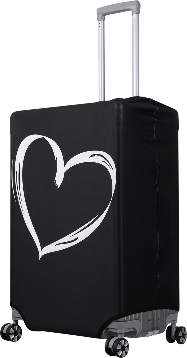 kwmobile Kofferhülle Koffer Hülle Größe Koffer (XL), Elastische  Kofferschutzhülle mit Reißverschluss - Reisekoffer Überzug