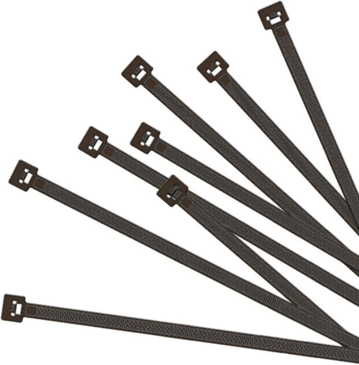 Pro Plus Tie Wraps - Kabelbinders - 150 x 3.5 mm - 100 stuks - Zwart
