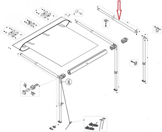 Spannarm für Keilrippenriemen Chrysler Mercedes 534011420
