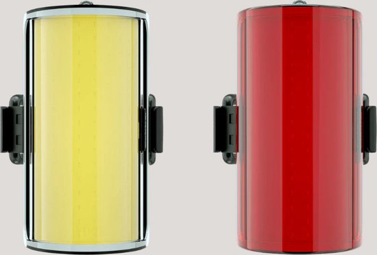 Knog Cobber Mid Twinpack Fietslampen - 320lm, USB, 330° Zichtbaarheid — afbeelding 2