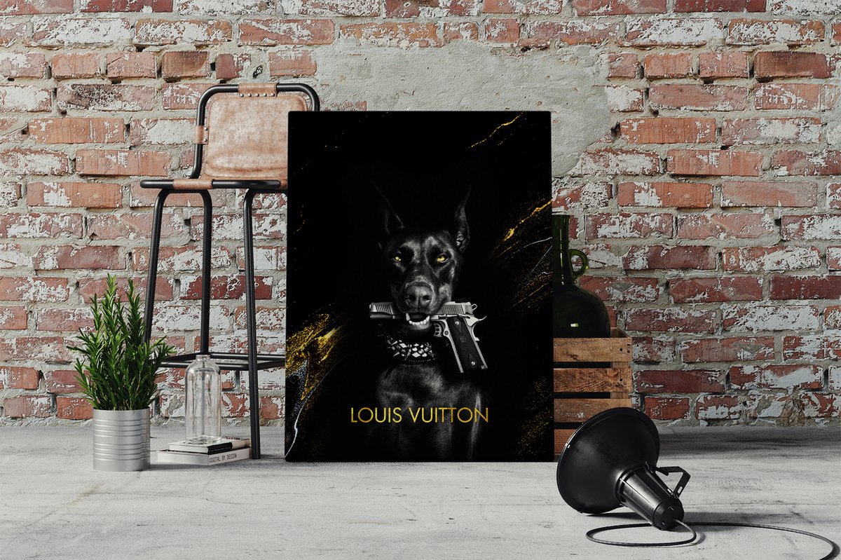 Canvas Experts Schilderij Doek Met Exclusieve Louis Vuitton