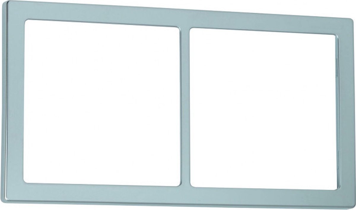 Presto Afdekraam 2-Vaks S-20.000 Chroom Mat