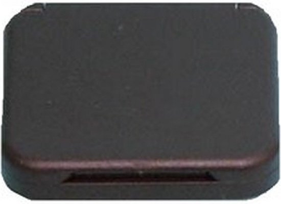 Presto Contactdoos Cover met Klepje S-10.000 Bruin