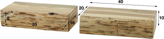 AnLi Style Chevet set 1L/2 arbre L