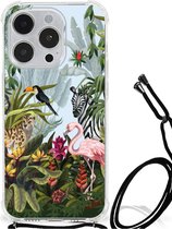 Case Anti-shock Geschikt voor iPhone 14 Pro Jungle