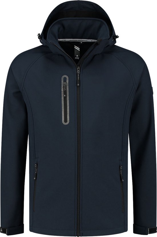 Veste softshell Kjelvik heren Kevan marine - taille 3XL