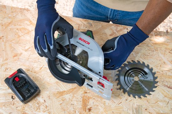 Bosch UniversalCirc 18V-53 Accu cirkelzaag - Zonder 18V accu en lader