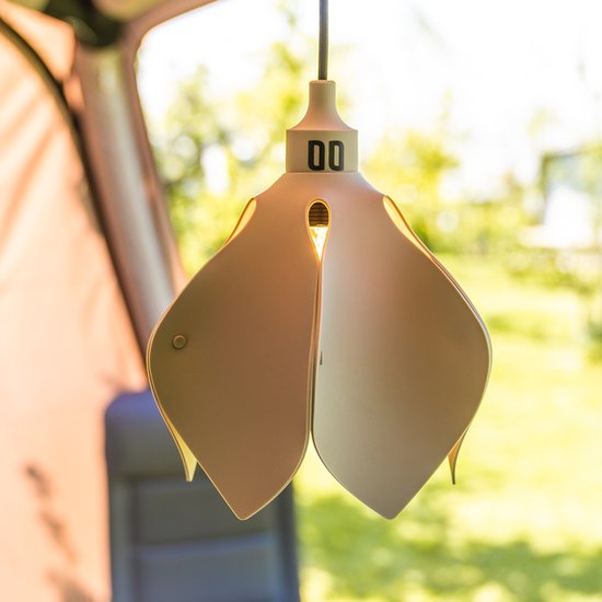 Travellife Flores Lamp Opvouwbaar E27 - Te gebruiken in 2 vormen - Ideaal in een voortent van Travellife — afbeelding 3