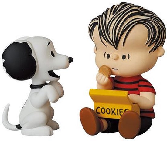 Snoopy - Peanuts UDF Series 12 Mini Figures 50's Snoopy & Linus 5 - 6 cm