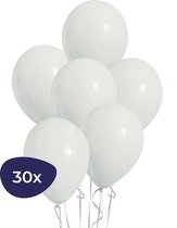 Witte Ballonnen – Helium Ballonnen – Verjaardag Versiering – Bruiloft Decoratie – 30 stuks