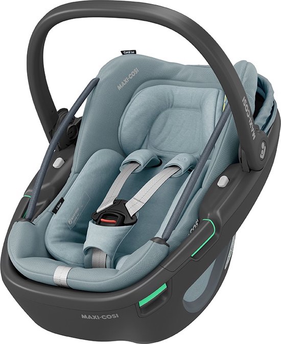 Maxi-Cosi Coral 360 i-Size Autostoeltje - Essential Grey - Vanaf de geboorte tot ca. 12 maanden