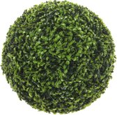 Boule de Buis Artificielle Feuille de Thé Vert - D 50cm - Pour l'extérieur et l'intérieur - Décorations Mica