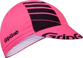 GripGrab - Lightweight Zomer Fietspet Mesh Cycling Cap Retro Fietsmuts UV-Bescherming Helmmuts - Roze/Zwart - Unisex - Maat M/L (57-63 cm)