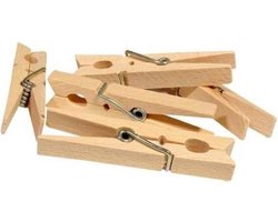 Benson Wasknijpers Hout - Was knijpers - 50 stuks