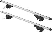 Galerie de toit ProPlus - Universel - Ensemble - Rails de toit ouverts - Argent