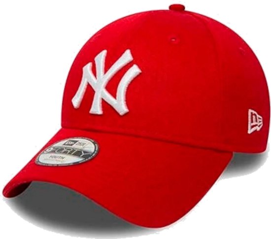 Casquette New York K940 MLB LEAGUE BASIC New York - Rouge - 6-12 ans