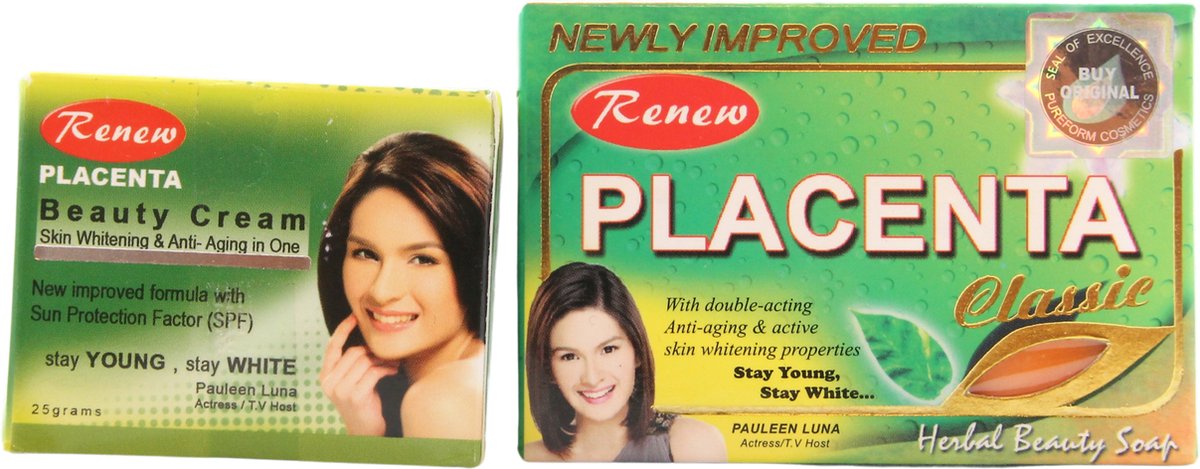 Renew Placenta Zeep Classic + Placenta Beauty Cream