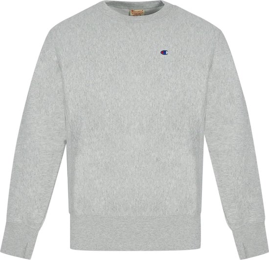 ontwerp Nietje Wieg Champion Sweater C Logo - Trui - Grijs - Maat S | bol.com