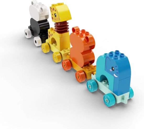 Scheiden wraak Oeganda LEGO DUPLO Dierentrein - 10955 | bol.com