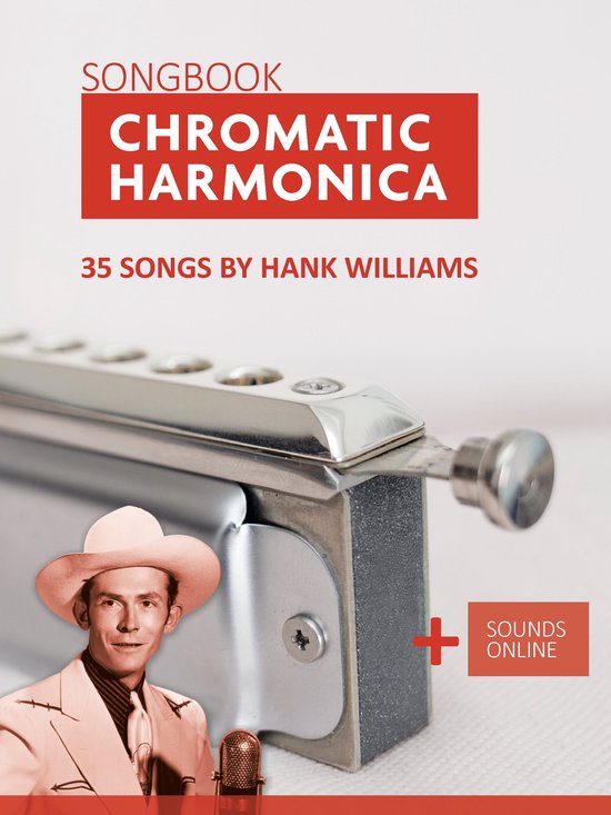 Foto: Chromatic harmonica songbook 35 songs by hank williams