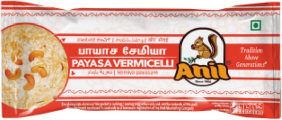 Anil - Geroosterde Payasam Vermicelli - 3x 100 g