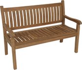 Outdoor Living - Banc de jardin teak dossier courbé 180cm