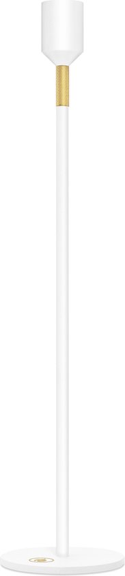 Nordic Flame - Candle Holder - White 34 cm